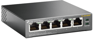 מתג שולחני TP-Link TL-SG1005P 5 Ports Gigabit 10/100/1000Mbps 4 Ports PoE