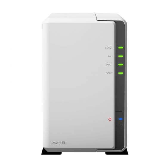 שרת אחסון רשתי Synology NAS DS218j