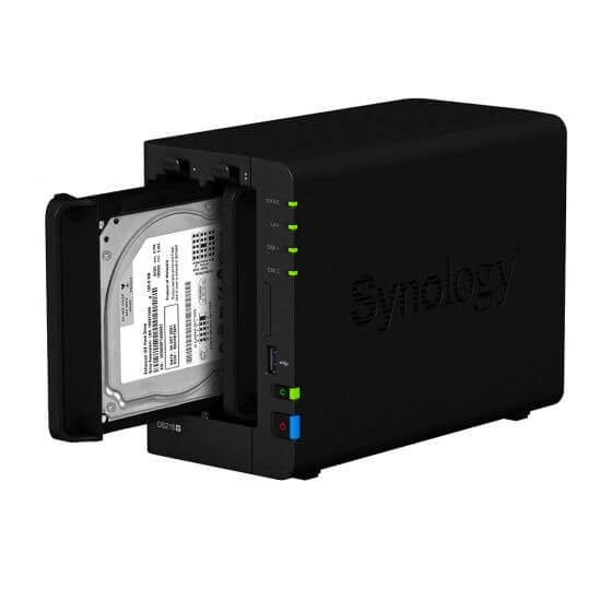 שרת אחסון רשתי +Synology NAS DS218